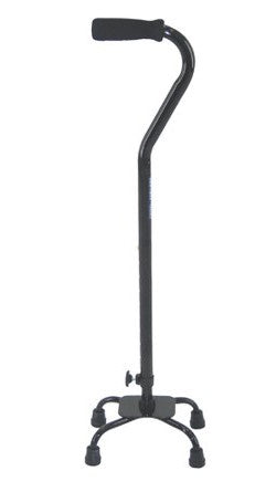 Low base quad walking stick Large
