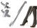 Short Stainless Steel Shoe Horn 30cm