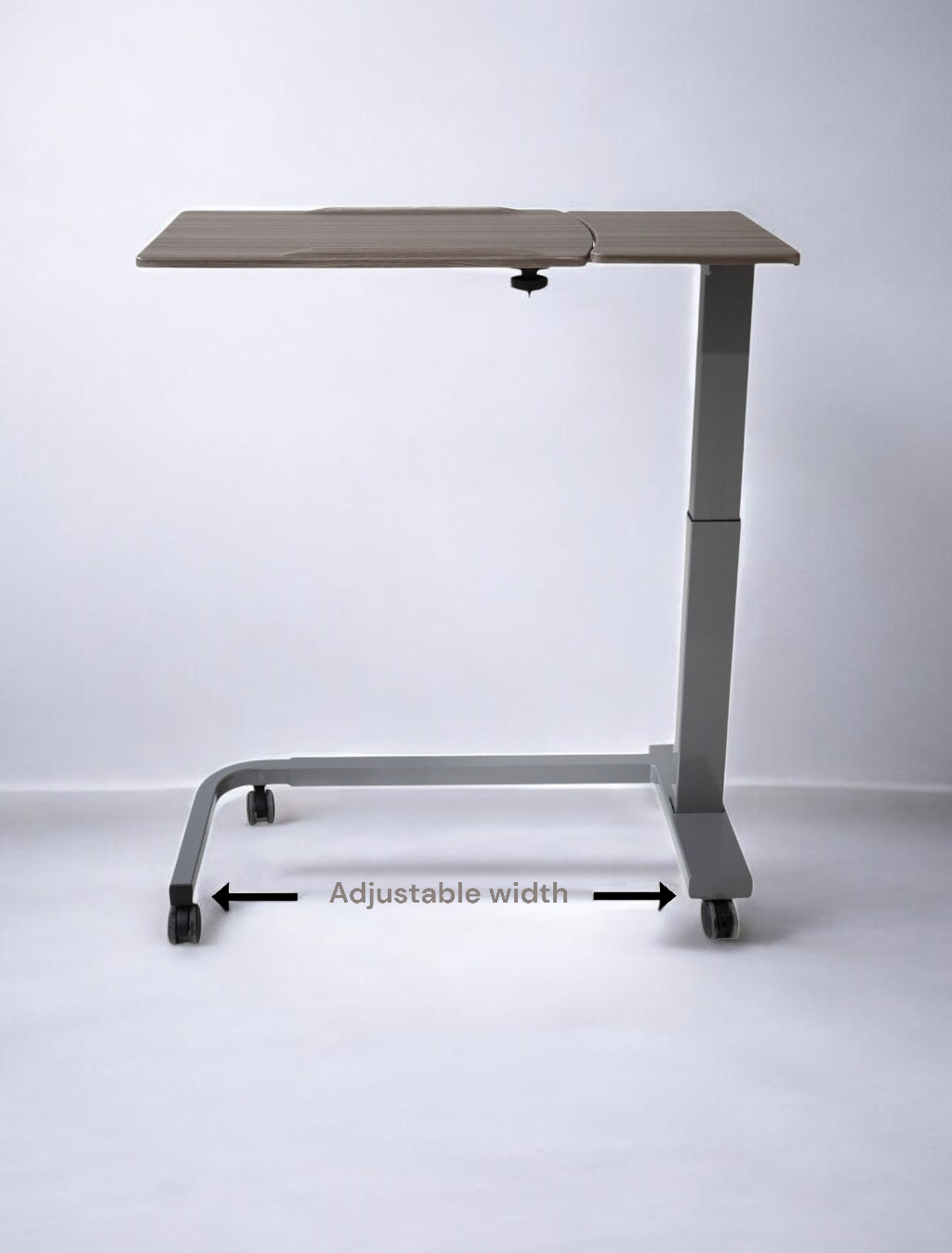 Adjustable Base Overbed Table