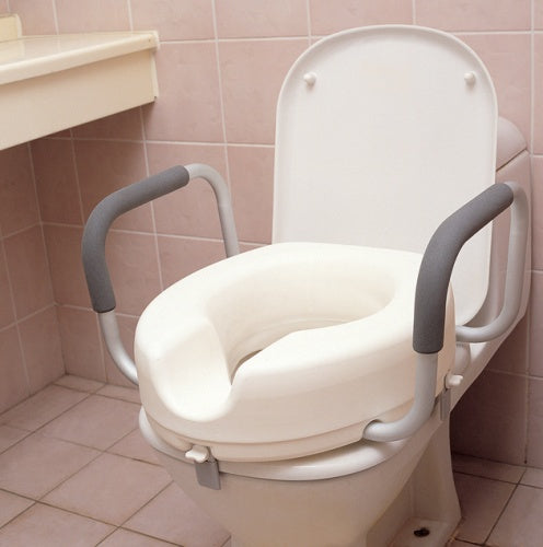 4" Toilet Raiser with Arms