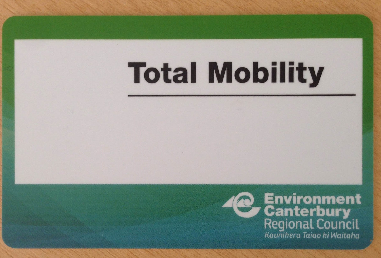 Total Mobility Replacement Card