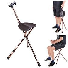 Tripod Cane with Seat